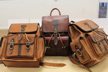 Load image into Gallery viewer, Zvitang Heron Leather Backpacks