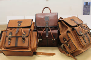 Zvitang Heron Leather Backpacks