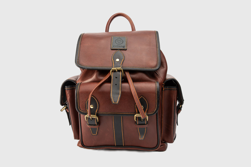 Zvitang Heron Leather Backpacks