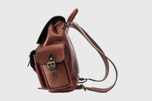 Load image into Gallery viewer, Zvitang Heron Leather Backpacks