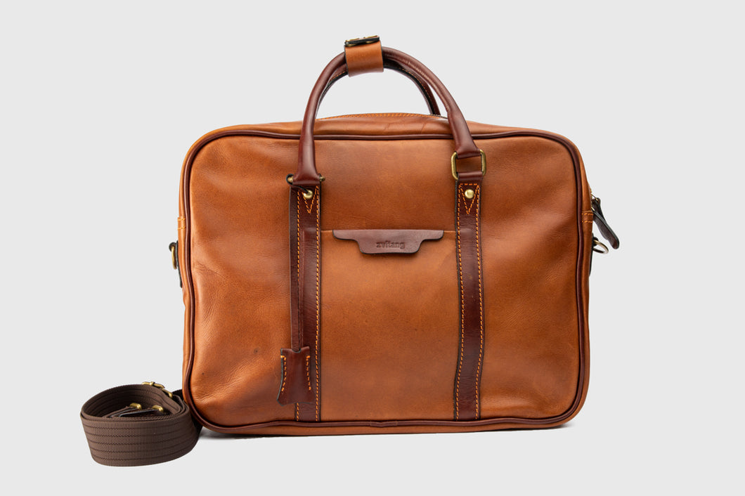 Zvitang Harvard Leather Laptop Bags