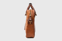 Load image into Gallery viewer, Zvitang Harvard Leather Laptop Bags