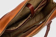 Load image into Gallery viewer, Zvitang Harvard Leather Laptop Bags